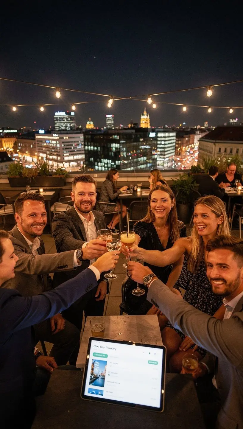 Pohľad na historické centrum Bratislavy s impozantným hradom a malebnými uličkami.